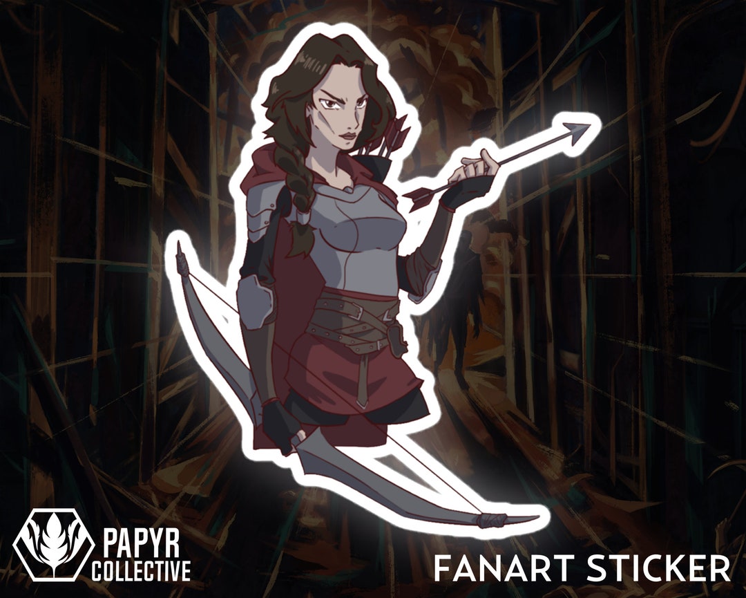 Azalea Sticker Azalea Outsiders Sticker Flesh and Blood TCG Fanart - Etsy