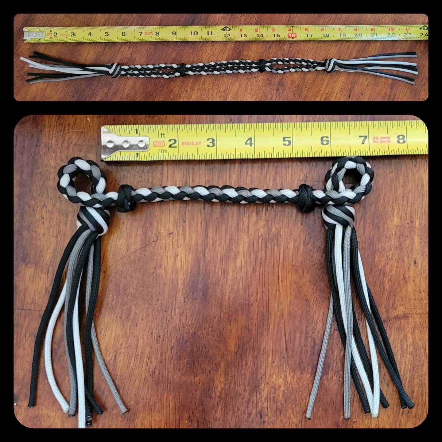 Bit Hobble Round Braided Hobble Curb Strap Snaffle Hobble Chin Etsy