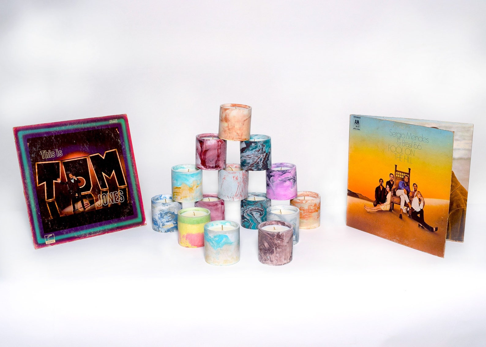 Lemon Pound Cake Soy Wax Candle / Art Vessel / Lemon Pound