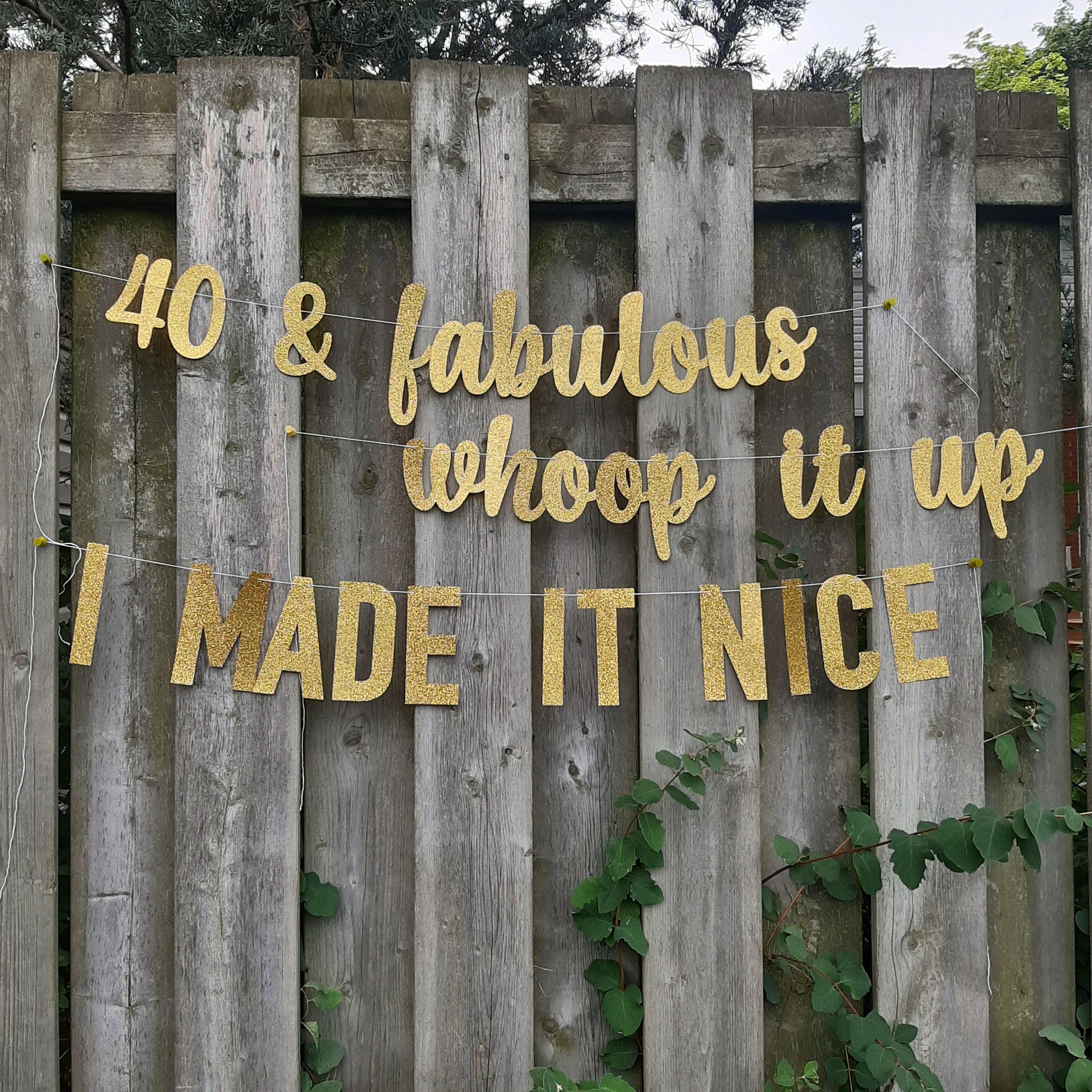 Personalized Banner Custom Banner Prestrung Banner Letter Banner