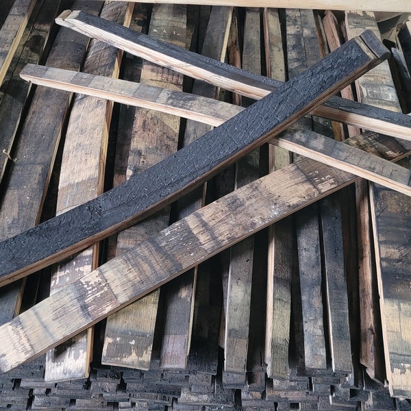 Authentic Whiskey Barrel Staves, Bourbon Barrel Staves, Barrel Parts, Kentucky Tennesse Barrel staves