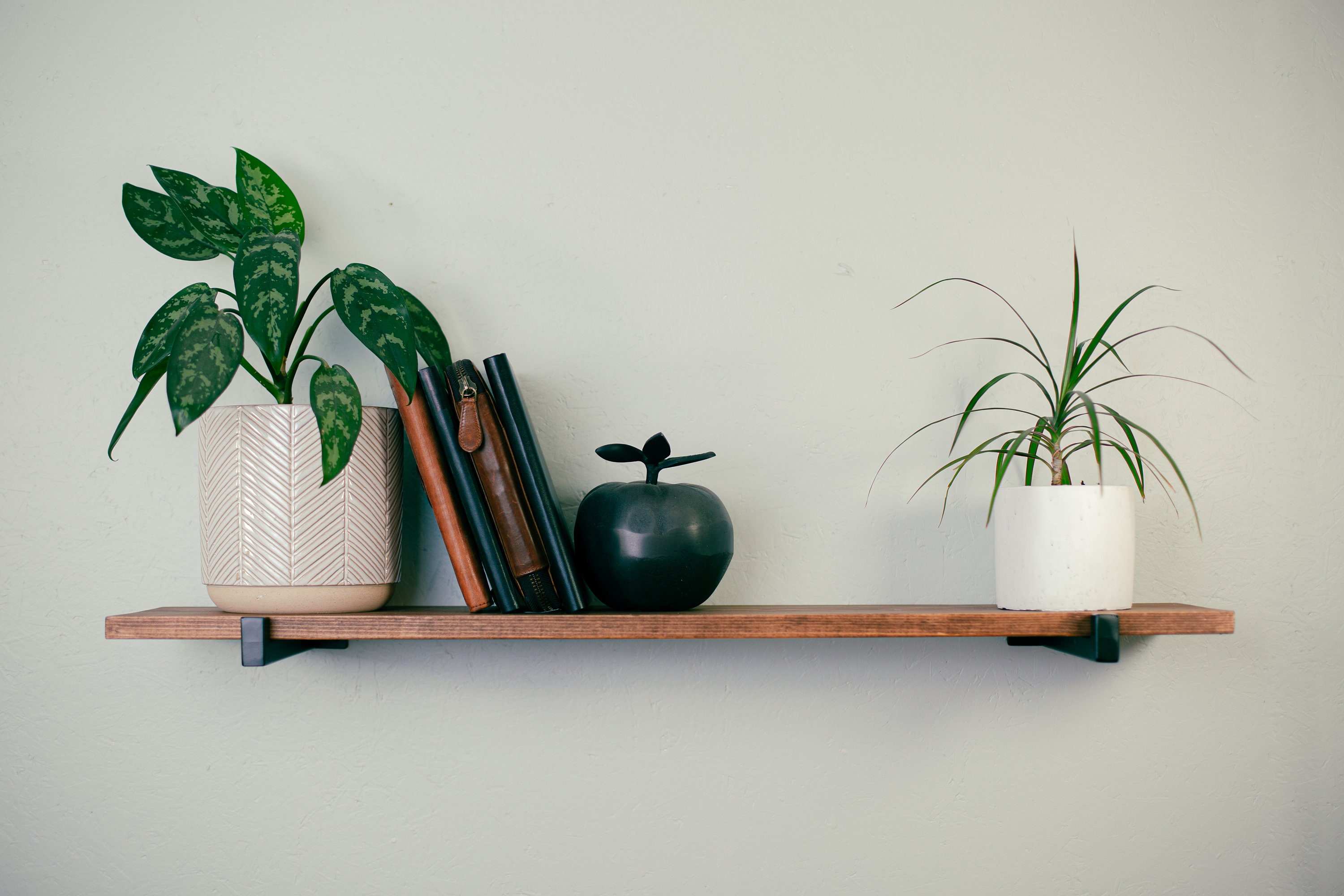 8 Floating Shelf Brackets 4pack Modern Minimalistic Etsy Canada