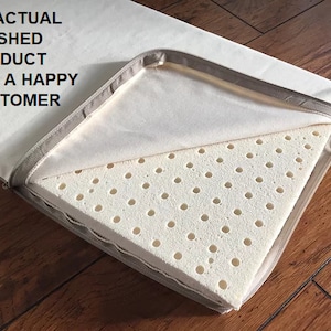 Replacement Cover For Crib, Cradle, Bassinet and Custom Size Baby Mattresses - Organic & Washable