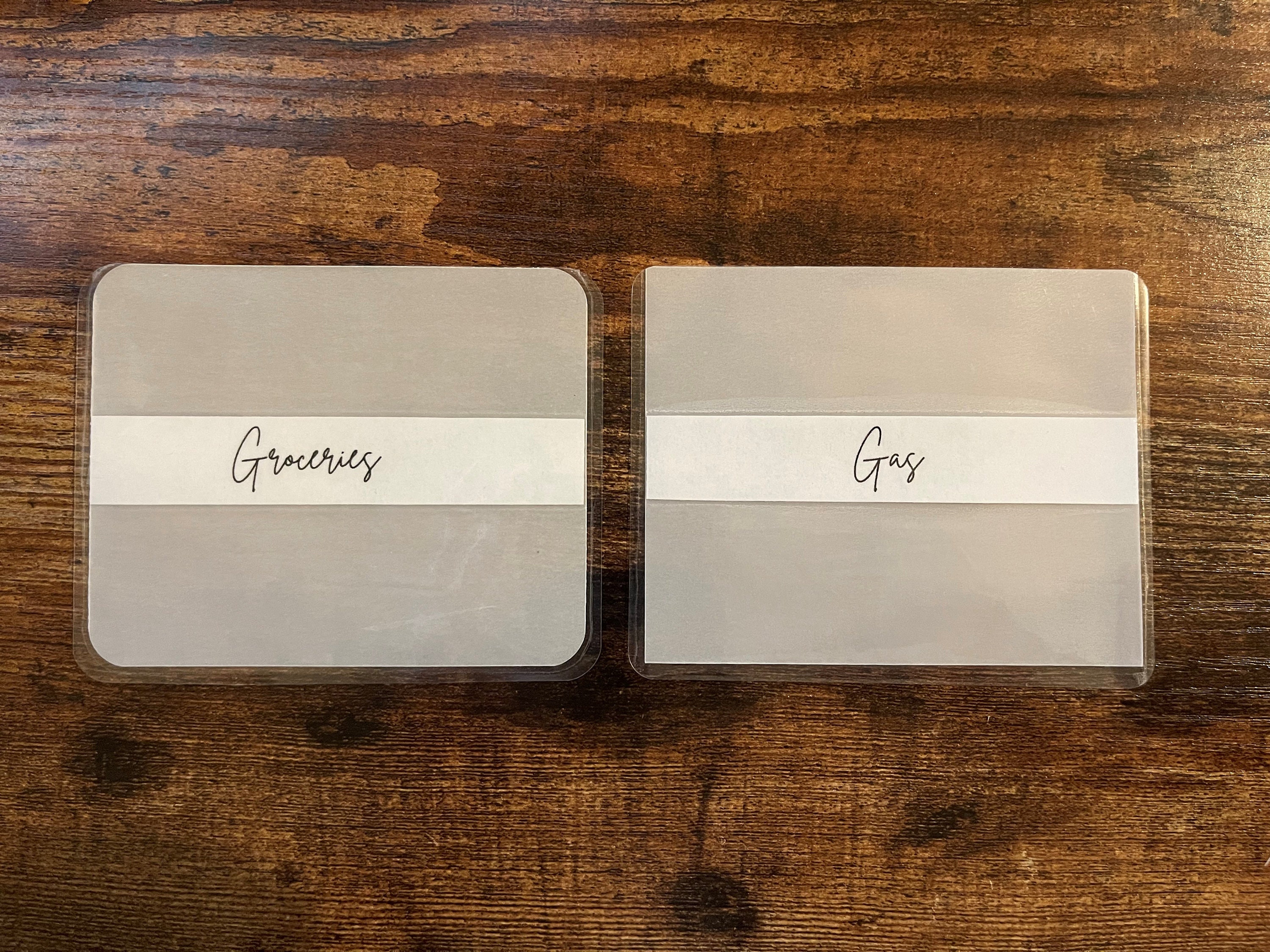 Vellum Laminated Cash Envelopes Budgeting Envelopes Etsy