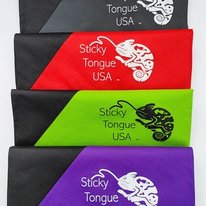 Sticky Tongue USA Tote - Reusable Grocery Bag - Foldable - Save the Planet - Eco Friendly - Recycle