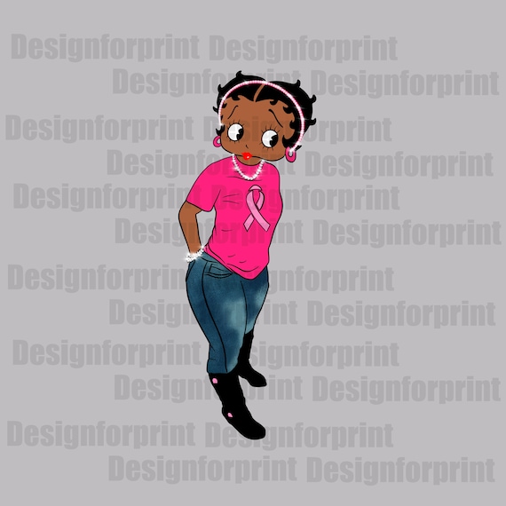 Png Sublimation Black Betty Boop Black Betty Boop PNG Digital Download ...