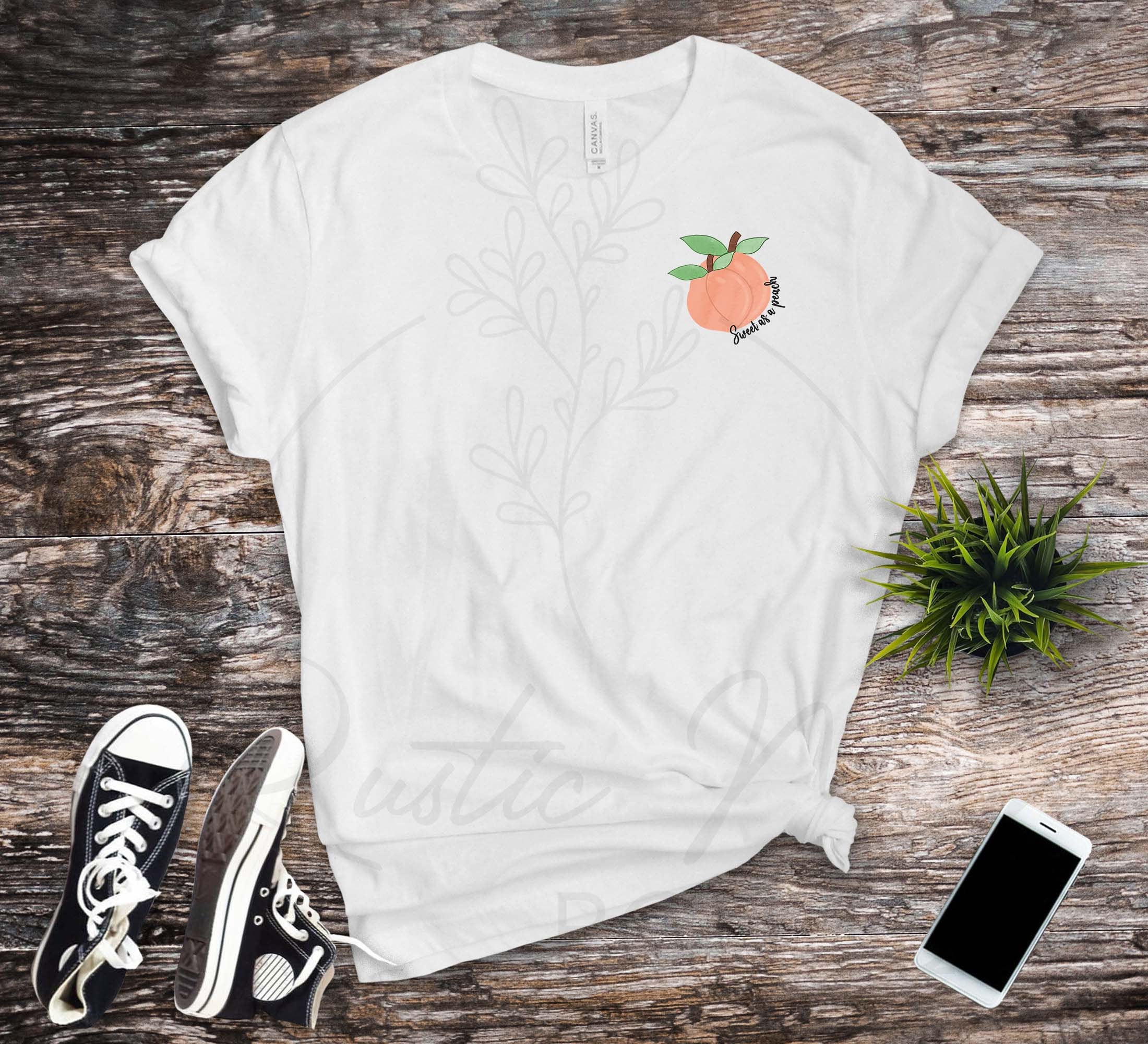 Sweet As A Peach Unisex Clothing Tshirt Peaches T-Shirt | Etsy