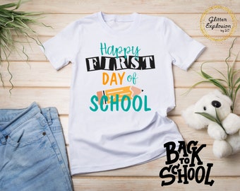First Day of School Shirt | Kindergarten, Kids Shirts, Students, Back to School, Students, Teacher, Kids Outfits