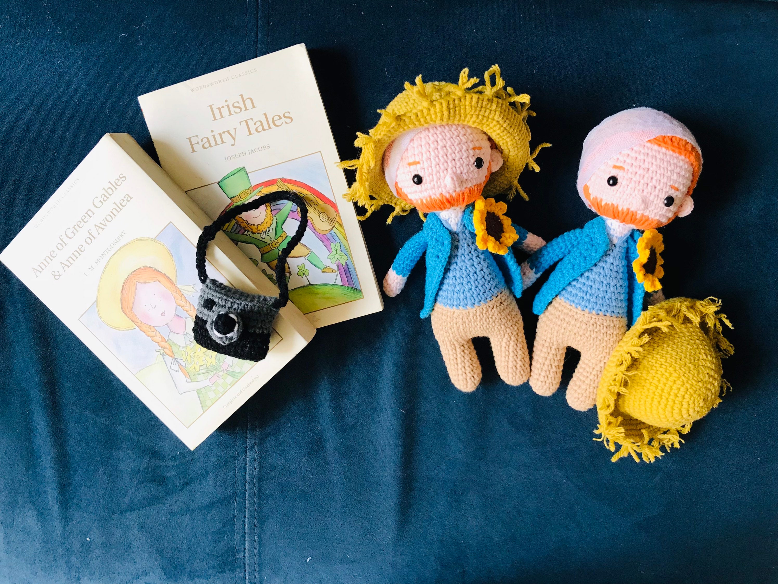 Amigurumi de Van Gogh a Crochet: Tutorial Gratis Paso a Paso