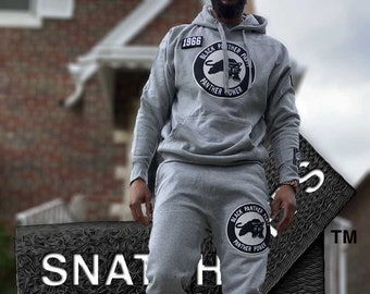 Panther Power Logo Suit - Grey