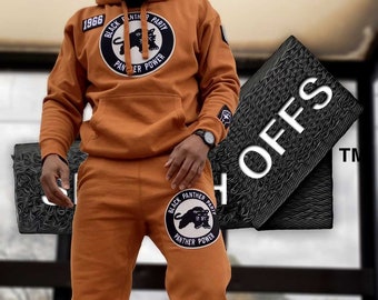 Panther Power Logo Suit - Brown Sugar