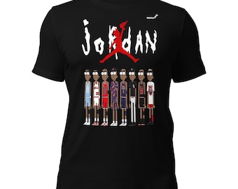Unisex Cotton T-Shirt: Jordan Collection Graphic Print