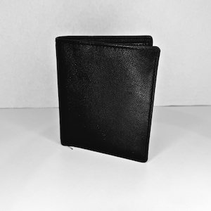 Bifold Leather Wallet, Genuine Leather Wallet, Black Leather Wallet, Leather Wallet for Men, Minimalist Wallet, Gift For Him, Leather Wallet