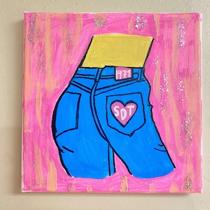 Obra de arte preppy de hermandad personalizada