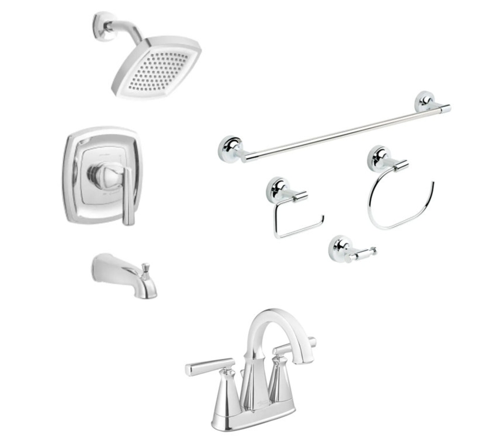 Bathroom Finishes and Fixtures Dark Gray, Navy and White Bath Design