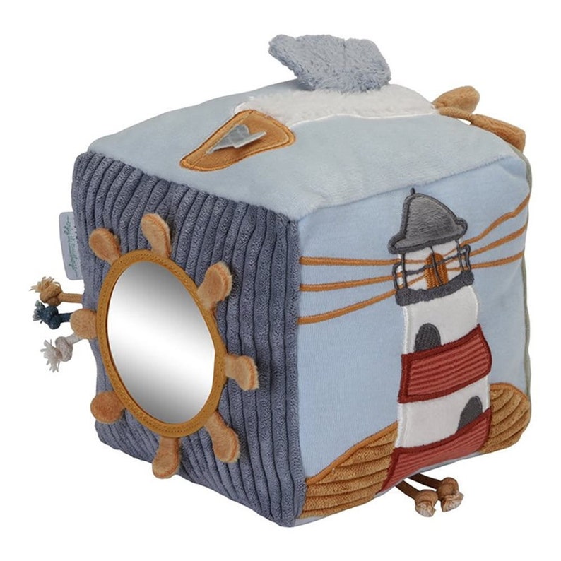 Piccolo cubo di apprendimento olandese Morbido regalo di Sailors Bay per Pasqua Regalo di Pasqua personalizzato fai-da-te Cubo per le sensazioni del bambino immagine 3