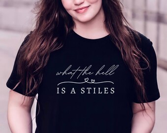 IMage T-Shirt Donna Stilinski 24 Wolf Cult - 100% Cotone Certificato Oeko Tex, Vestibilità Regolare, Nera