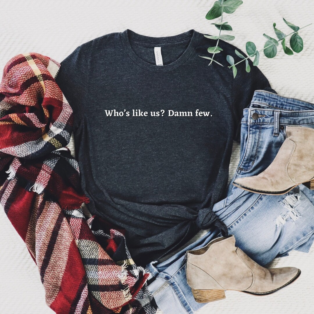 Marvel’s Agents of SHIELD Tshirt, “who’s Like Us? Damn Few”