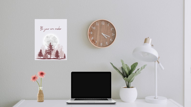 Teen Wolf high-quality poster inspired by the empowering quote Melissa McCall says to Scott McCall, “Be Your Own Anchor”. Beautiful wall art for Teen Wolf Room Decor. Perfect Christmas gift for a Scott McCall and Teen Wolf fan!