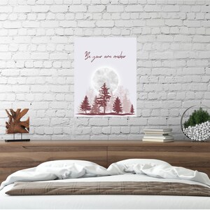 Teen Wolf high-quality poster inspired by the empowering quote Melissa McCall says to Scott McCall, “Be Your Own Anchor”. Beautiful wall art for Teen Wolf Room Decor. Perfect Christmas gift for a Scott McCall and Teen Wolf fan!