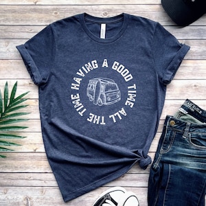 Outer Banks T-shirt, “Having A Good Time All The Time” John B Quote, JJ Maybank, Sarah Cameron, Gift For Her, Outer Banks OBX Merch Fan Gift
