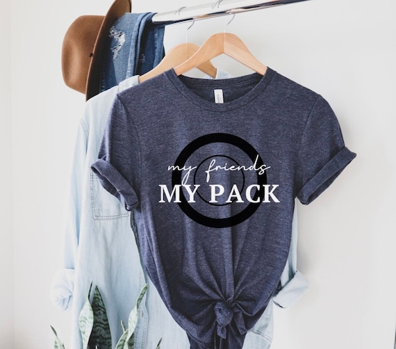 Teen Wolf T shirt my Friends My Pack Tee Scott Mccall Quote