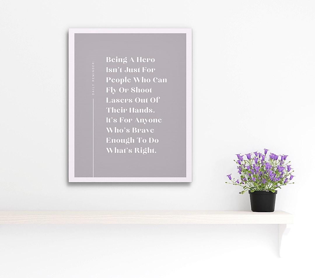 Marvel Hawkeye Wall Art, Kate Bishop Quote, Inspirational Superhero Quote  Canvas, Marvel Room Decor, Gift for Marvel Fan, Marvel Merch - Etsy, image size:1080x954