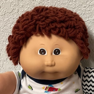 Vintage Cabbage Patch Kid Boy Doll: 1983 Second Edition, Auburn Hair