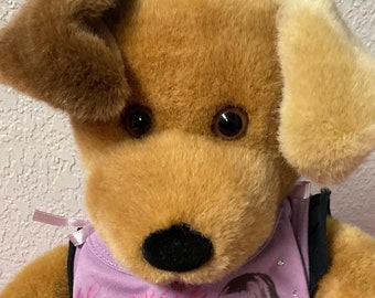 Build A Bear Workshop Brown Sugar Puppy 2006 Hannah Montana Theme Stuffed Animals Toys Gift For Girls Disney Channel Sitcom Fans Mom Sister