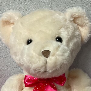 Dan Dee Plush Teddy Bear Cream or Tan Stuffed Animal Plush Toys Collectors Bear Stuffies Plushies Gifts For Girls Daughter Sister Wife Mom