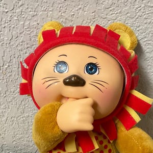 Cabbage Patch Kids Cutie Zoo Friends Lion Plush - Jazwares Collectible
