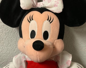 Vintage Plush Minnie Mouse In Kimono 1990’s Disney Stuffed Animals Plushies Gifts For Disney Fans Mom Daughter Sister Friend
