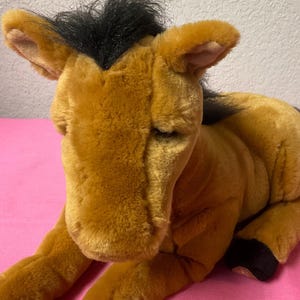 Vintage Dakin Palomino Plush Horse: Francesco Stuffed Animal Plush Toys Horse lovers plushie Gifts For Mom Dad Sister Girls Boys