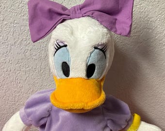 Walt Disney Plush Daisy Duck Disney Store Genuine Authentic Plush Toys Nostalgic Toys Stuffed Animals Gifts For Girls Daughter Sister Mom