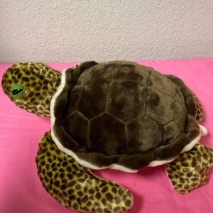 Wild Republic Brown and Sage Green Plush Sea Turtle Stuffed Animals Plush Toys Turtle Plushies Stuffies Gifts For Girls Daughter Wife Mom