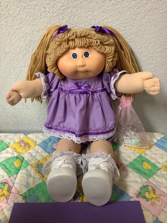 Purple cabbage best sale patch doll