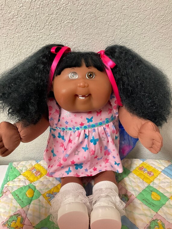 RARE Vintage Cabbage Patch Kid Girl African American TRU 1st Edition K 7 2003 20th Anniversary 20 Inches Collectors Doll Gifts for Mom Girls Etsy