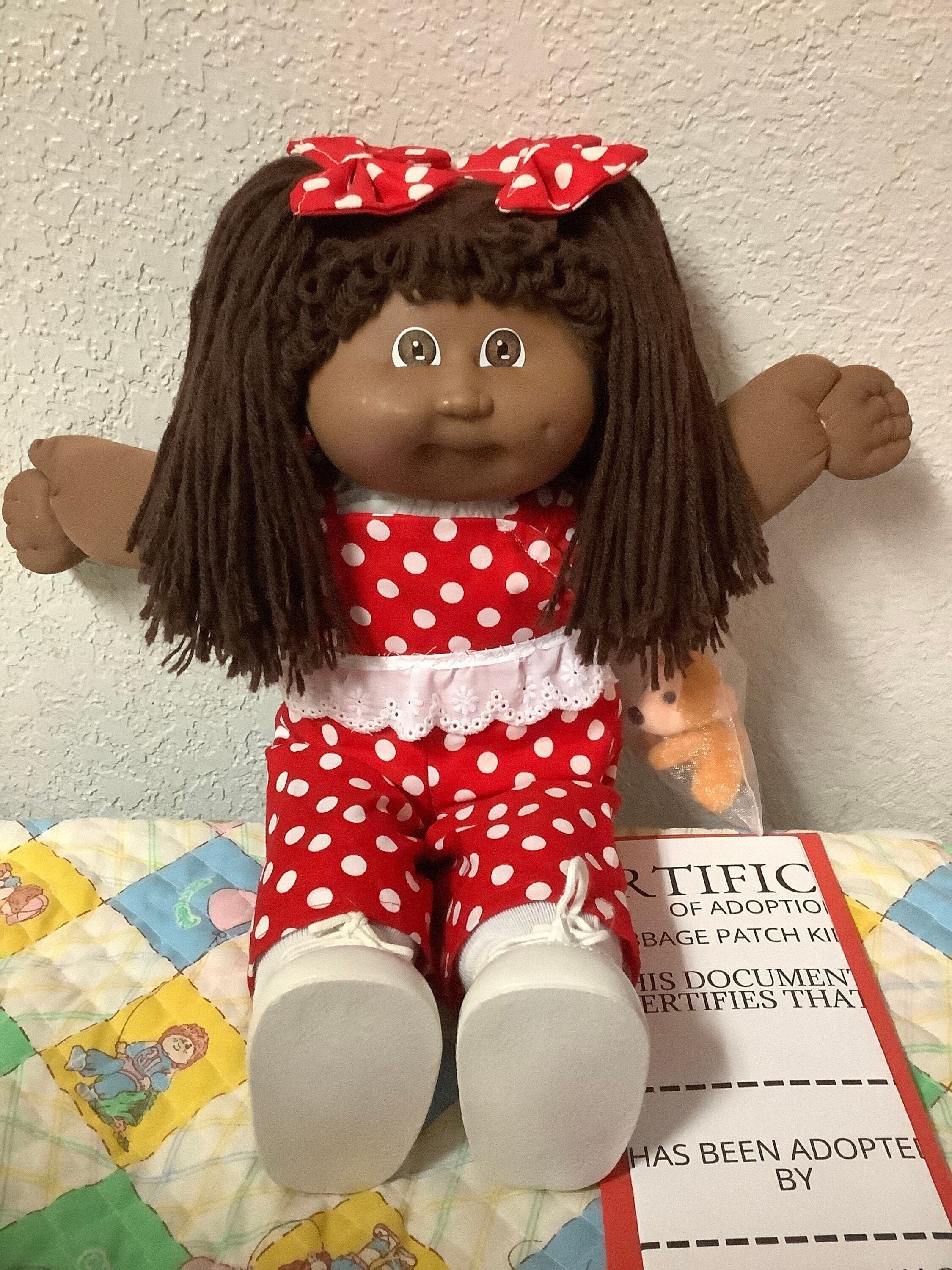 black cabbage patch logo