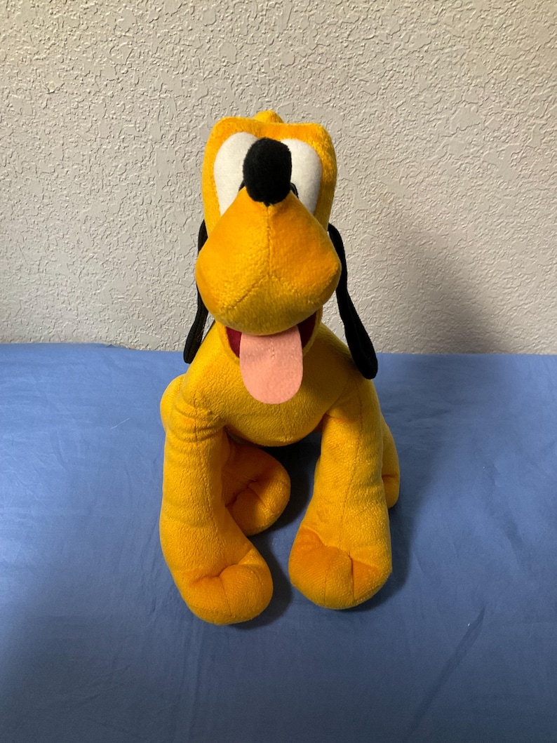 Disney's Pluto Plush: Mickey Mouse Stuffed Animal, Nostalgic Toy image 1