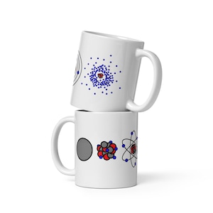 Chemietasse - Geschichte der Atommodelle von Dalton bis Quantum