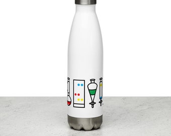 Bouteille d’eau de chimie organique - Expériences de laboratoire