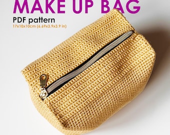 Crochet Make-up Bag Pattern | Digital Download
