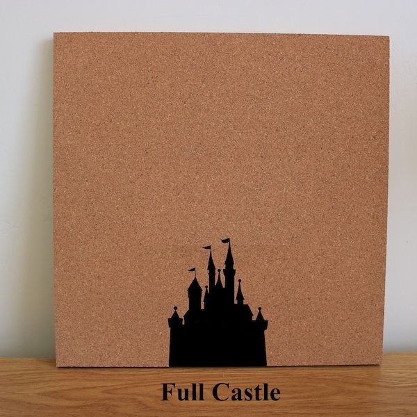 Disney Pin Cork Board | Custom Designs | Collector Pin Board | Theme Park | Trading Pin Board | Self Adhesive Board |