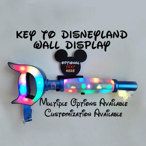 Key To Disneyland Wall Display | Custom Key To Disneyland Display | Disneyland 70th Anniversary