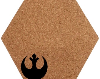Star Wars Cork Pin Board | Hexagon Collector Display (2 Pack)