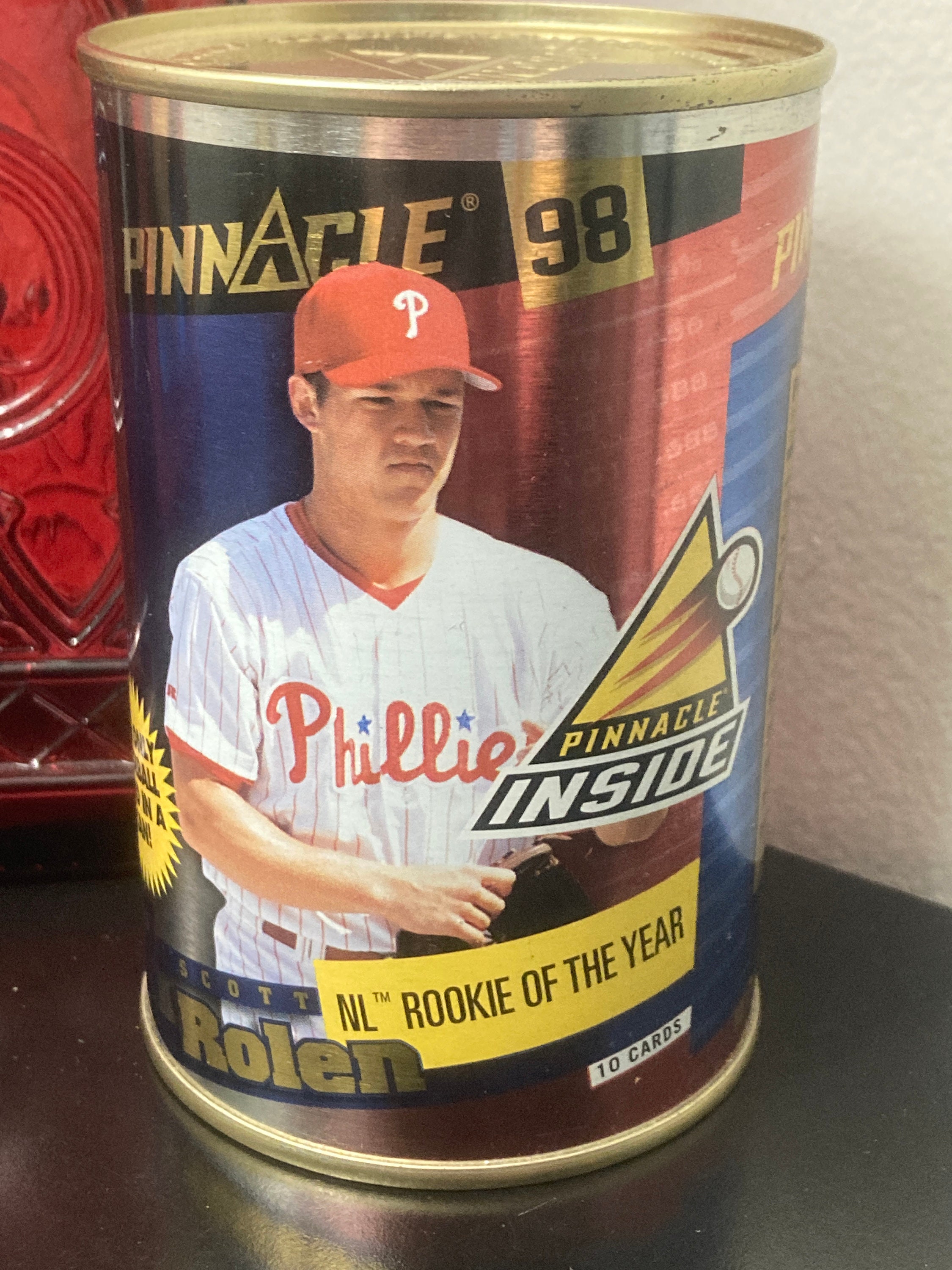 Pinnacle Scott Rolen 1998 Baseball cards in can Etsy