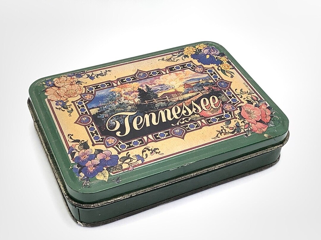 TENNESSEE State Souvenir Playing Card Deck Wild Flower Etsy