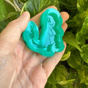 Anime Inspired Silicone Mold, UV Resin Mold, Keychain Mold, Badge Reel,  Chocolate Mold, Silicone Mold, Resin Mold, Anime Mold, Mold