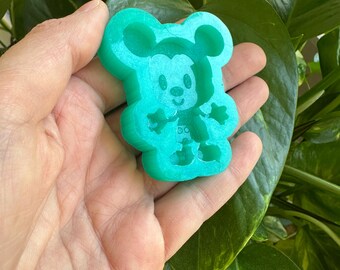 Mickey Silicone Mold for Resin, UV Resin Mold, Mickey Mouse Mold, Girl Character Mold, Keychain Mold, Silicone Mold, Minnie Mickey Molds
