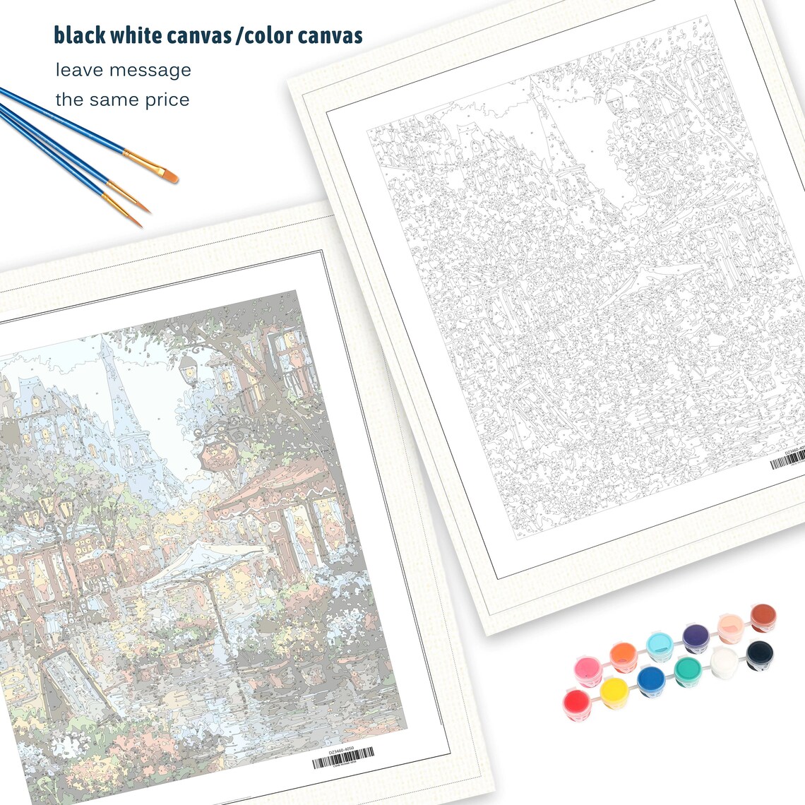 Paint by Numbers for Adults and Teens Acrylic Oil Painting Kit Etsy